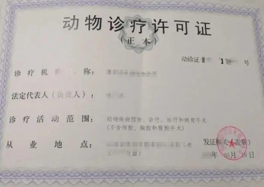 动物诊疗经营许可证办理，公司企业注册，经营范围参考，所需条件材料时间价格费用，海南三亚全省代办