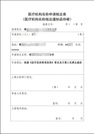 海南医疗机构名称裁定怎么办理